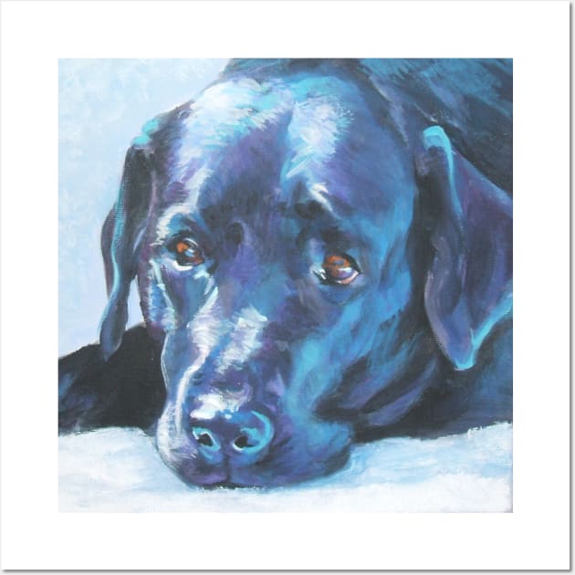 Labrador Retriever Fine Art Painting Wall Art by LASHEPARD